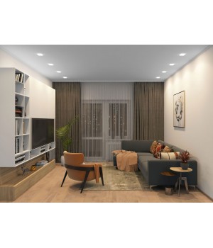 DK4602-WW Встраиваемый светильник, IP 20, 9 Вт, LED 3000, белый, пластик-foto10