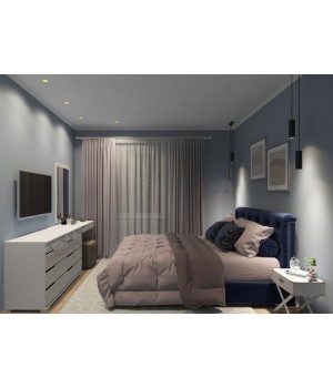 DK4500-WG Встраиваемый светильник, IP 20, 12 Вт, LED 3000, бело-золотой, алюминий-foto3