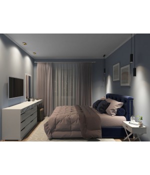 DK2422-GD Встраиваемый светильник, IP 20, 50 Вт, GU10, черный/золотой, алюминий-foto11