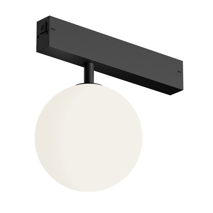 DK8051-BK Рассеивающий светильник SMART MOON 5W DIM 3000K-6000K, ?130мм, черный, акрил