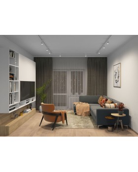 TR1003-WH Шинопровод однофазный, 3 м, белый, заглушки в комплекте-foto4