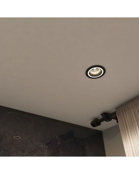 DK2060-BK Встраиваемый светильник IP 20, до 15 Вт, GU10, LED, черный, алюминий-foto4