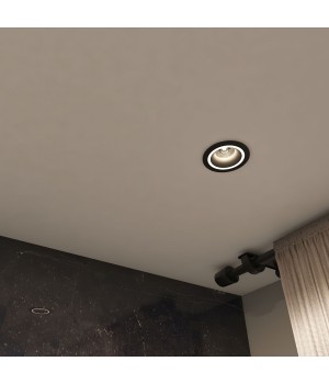 DK2060-BK Встраиваемый светильник IP 20, до 15 Вт, GU10, LED, черный, алюминий-foto4