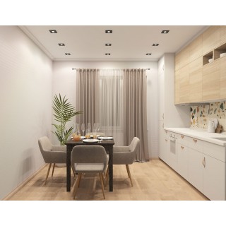 DK2021-BK Встраиваемый светильник, IP 20, 50 Вт, GU10, черный, алюминий-foto4