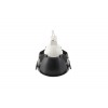 DK3026-BG Встраиваемый светильник, IP 20, 10 Вт, GU5.3, LED, черный/золотой, пластик