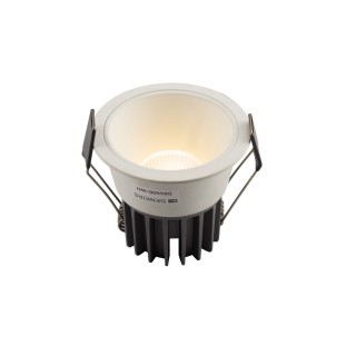 DK4400-WH Встраиваемый светильник, IP 20, 7 Вт, LED 3000, белый, алюминий