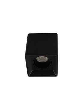 DK3080-BK Светильник накладной IP 20, 10 Вт, GU5.3, LED, черный/черный, пластик