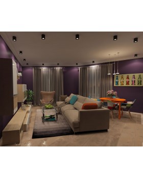 DK2001-BK Светильник накладной IP 20, 50 Вт, GU10, черный, алюминий-foto5