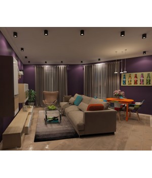 DK2001-BK Светильник накладной IP 20, 50 Вт, GU10, черный, алюминий-foto5