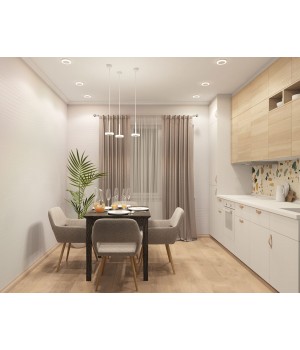 DK4022-WH Подвесной светильник IP 20, 6 Вт, LED 3000, белый, алюминий-foto3