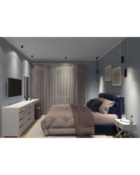 DK2055-BK Подвесной светильник, IP 20, 50 Вт, GU10, черный, алюминий-foto7