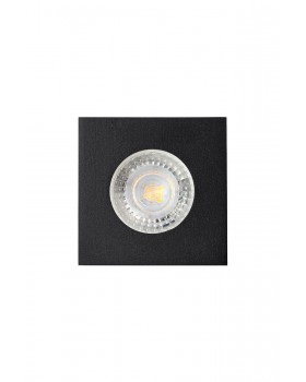 DK2031-BK Встраиваемый светильник, IP 20, 50 Вт, GU10, черный, алюминий