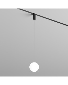 DK8052-BK Подвесной светильник SMART MOON 5W DIM 3000K-6000K, ?130мм, черный, акрил
