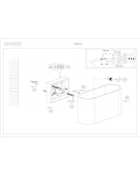 DK8024-BK Бра настенное IP20, G9, 40 Вт, черный, алюминий-foto3