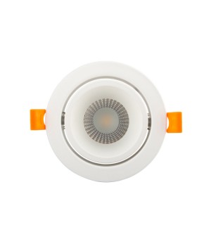 DK4000-WH Встраиваемый светильник, IP 20, 5 Вт, LED 3000, белый, алюминий