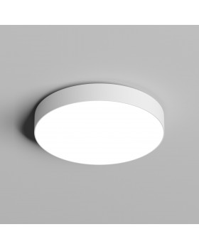 DK2851-WH Накладной светильник TAB 36 Вт, LED LED 3000K/4000K/6500K, IP 20, d212mm, белый, алюминий/акрил
