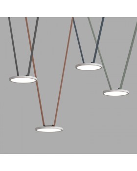 DK5566-WH+BK Cветильник для трека-ремня Belty, серия Flow, со светодиодом, D168*H29.5мм, 48V DC, 10W, RA90, 120°, 4000K, IP20, белый с черным, алюминий-foto3