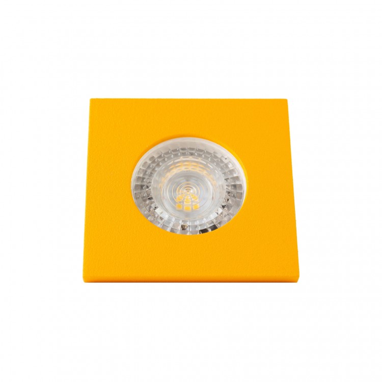 DK2031-YE Встраиваемый светильник, IP 20, 50 Вт, GU10, желтый, алюминий