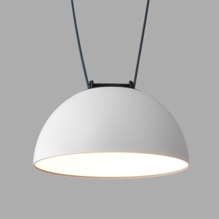 DK5560-WH+BK Cветильник для трека-ремня Belty, серия Flow, со светодиодом, D220*H117мм, 48V DC, 24W, RA90, 120°, 4000K, IP20, белый с черным, алюминий-foto2