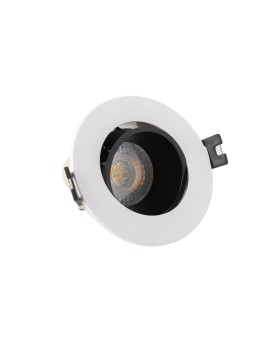 DK3020-WB Встраиваемый светильник, IP 20, 10 Вт, GU5.3, LED, белый/черный, пластик-foto16