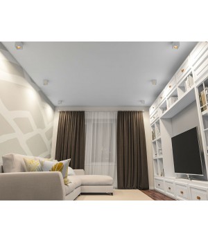 DK3080-WBR Светильник накладной, IP 20, 10 Вт, GU5.3, LED, белый/бронзовый, пластик-foto3