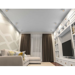 DK3080-WBR Светильник накладной, IP 20, 10 Вт, GU5.3, LED, белый/бронзовый, пластик-foto3