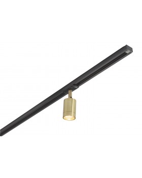 DK6201-BS Трековый светильник IP 20, 50 Вт, GU10, латунь, алюминий-foto4