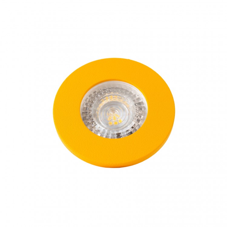 DK2030-YE Встраиваемый светильник, IP 20, 50 Вт, GU10, желтый, алюминий