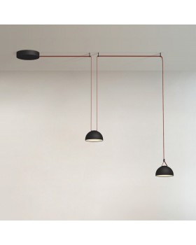 DK5560-BK Cветильник для трека-ремня Belty, серия Flow со светодиодом, D220*H117мм, 48V DC, 24W, RA90, 120°, 4000K, IP20, черный, алюминий-foto4