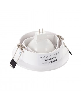 DK3020-WH Встраиваемый светильник, IP 20, 10 Вт, GU5.3, LED, белый, пластик-foto14