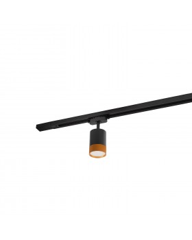 DK6405-BG Трековый светильник IP 20, 7 Вт, LED 3000, черный/золотой, алюминий-foto2
