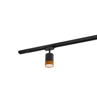 DK6405-BG Трековый светильник IP 20, 7 Вт, LED 3000, черный/золотой, алюминий-foto2