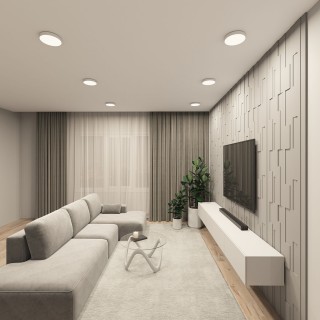 DK2851-WH Накладной светильник TAB 36 Вт, LED LED 3000K/4000K/6500K, IP 20, d212mm, белый, алюминий/акрил-foto5