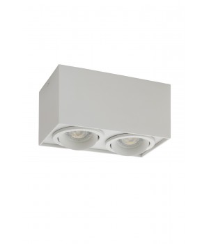 DK2004-WH Светильник накладной IP 20, 50 Вт, GU10, белый, алюминий-foto2