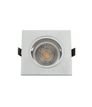 DK3021-CM Встраиваемый светильник, IP 20, 10 Вт, GU5.3, LED, серый, пластик-foto2