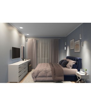 DK4606-WW Встраиваемый светильник, IP 20, 18 Вт, LED 3000, белый, пластик-foto6