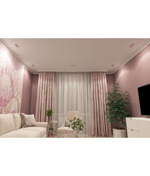 DK3072-WH+PI Встраиваемый светильник, IP 20, 10 Вт, GU5.3, LED, белый/розовый, пластик-foto2