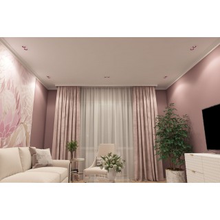 DK3072-WH+PI Встраиваемый светильник, IP 20, 10 Вт, GU5.3, LED, белый/розовый, пластик-foto2