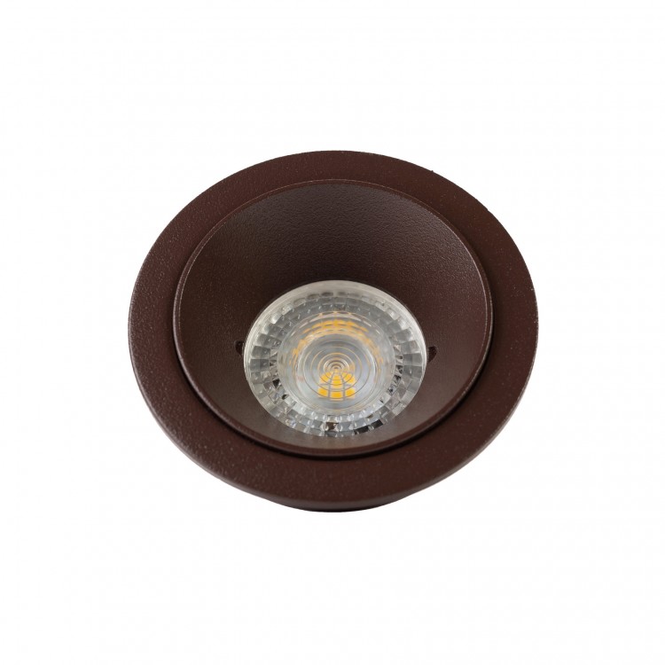 DK2026-CH Встраиваемый светильник, IP 20, 50 Вт, GU10, коричневый, алюминий