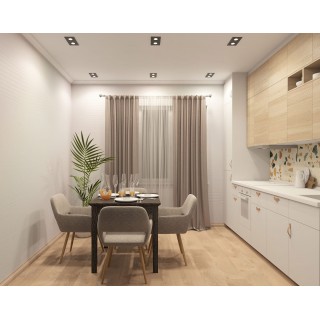 DK2020-BK Встраиваемый светильник, IP 20, 50 Вт, GU10, черный, алюминий-foto4