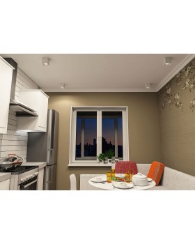 DK3080-WH Светильник накладной IP 20, 10 Вт, GU5.3, LED, белый/белый, пластик-foto3