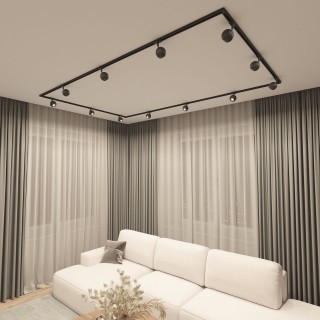 DK6070-BK Трековый светильник IP 20, 15 Вт, GU10, черный, алюминий-foto6