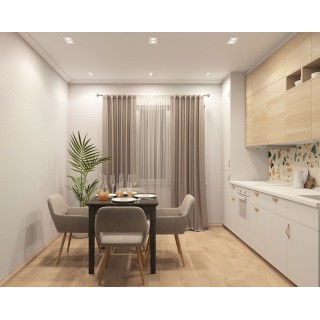 DK3022-CM Встраиваемый светильник, IP 20, 10 Вт, GU5.3, LED, серый, пластик-foto11