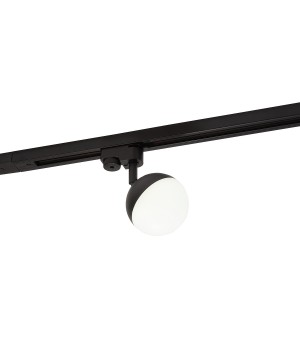 DK6406-BK Трековый светильник IP 20, 7 Вт, LED 3000-4000-6000, черный/белый, пластик-foto3