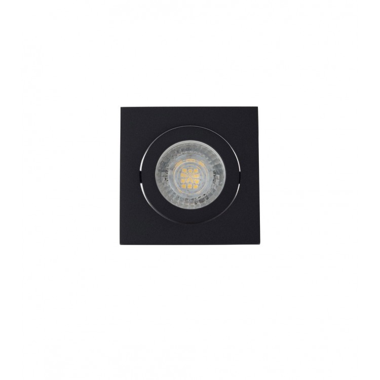 DK2016-BK Встраиваемый светильник, IP 20, 50 Вт, GU10, черный, алюминий