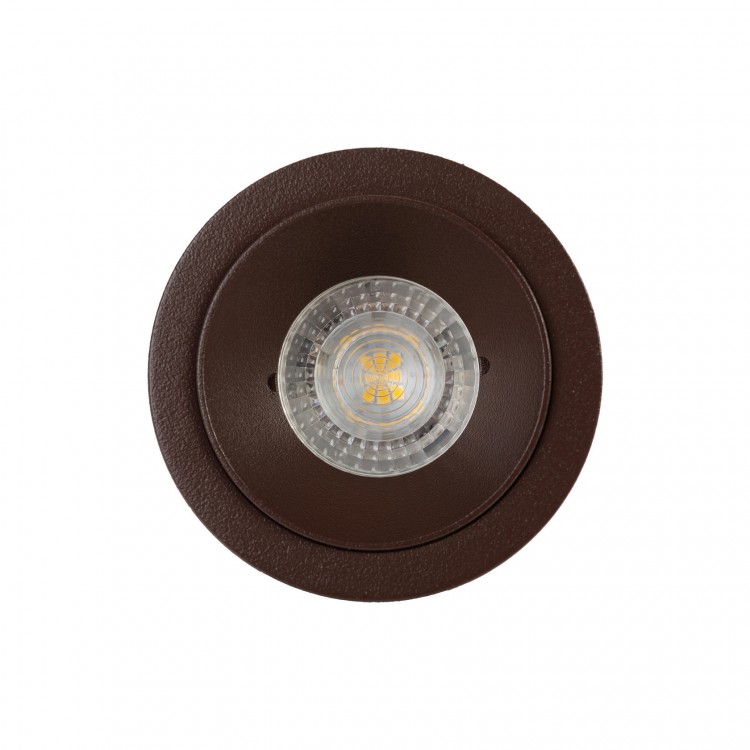 DK2026-CH Встраиваемый светильник, IP 20, 50 Вт, GU10, коричневый, алюминий