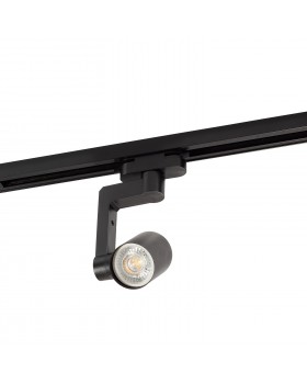 DK6006-BK Трековый светильник IP 20, 50 Вт, GU10, черный, алюминий