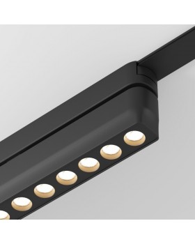 DK5338-BK Светильник для трека Air, серия Grill 4000 со светодиодом, L230*W26*H60мм, 48V DC, 12W, RA?90, 36°, 4000K, IP20, черный, алюминий-foto3