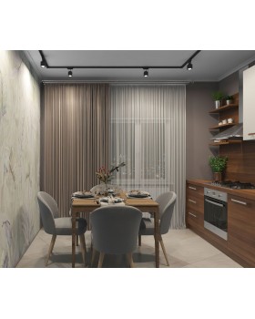 TR1002-BK Шинопровод однофазный, 2 м, черный, заглушка и подвод питания в комплекте-foto5