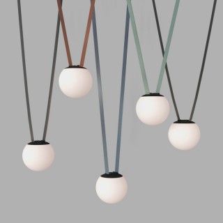 DK5550-BK Cветильник для трека-ремня Belty, серия Orb, со светодиодом, D150*H147мм, 48V DC, 10W, RA90, 120°, 4000K, IP20, черный,  акрил-foto3